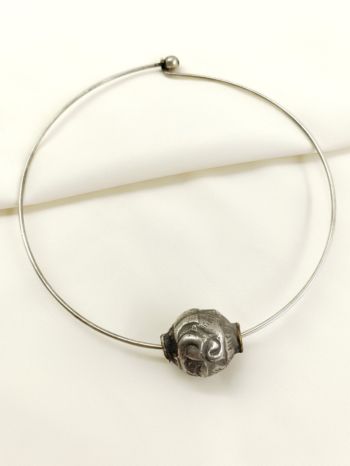 Ruhan German Silver Men's Hasli Style Neckpiece