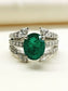 Theresa Green 92.5 Silver American Diamond Finger Ring