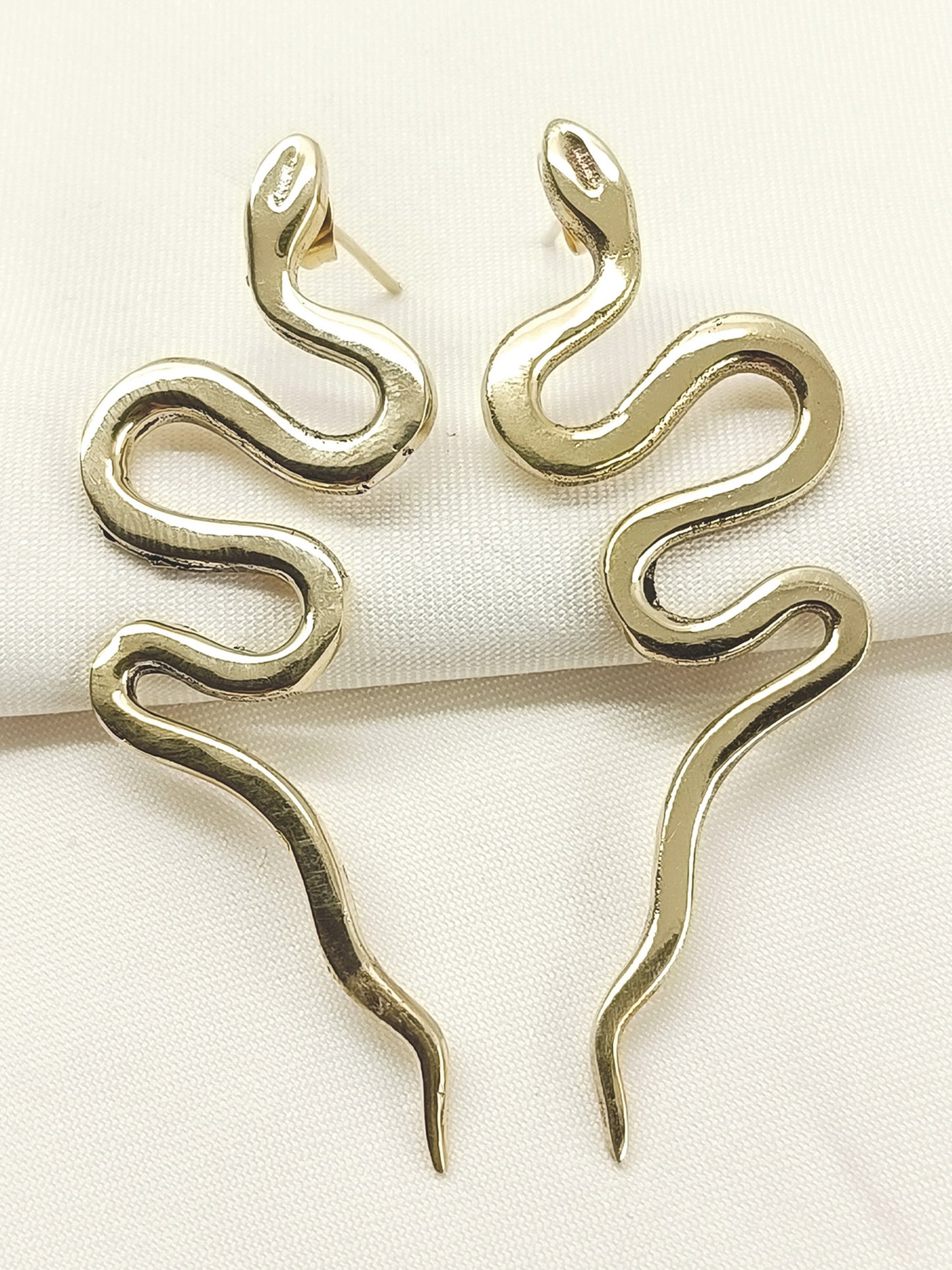 Leah Golden Men's Earrings