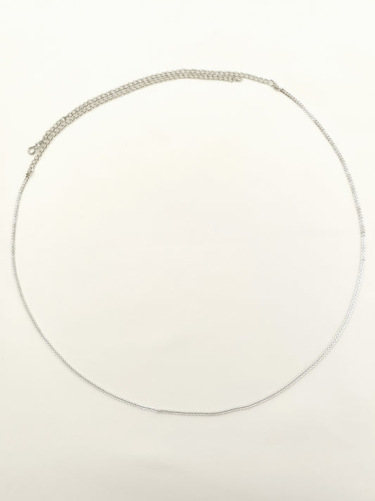 Pratima Silver Polki Waist Belt/kamar Bandh