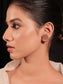Ishita Peach Diamond Rhodium Plated Victorian Tops