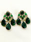 Rosalie Green Victorian Earring