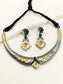 Anabia Black Oxidized Choker Set