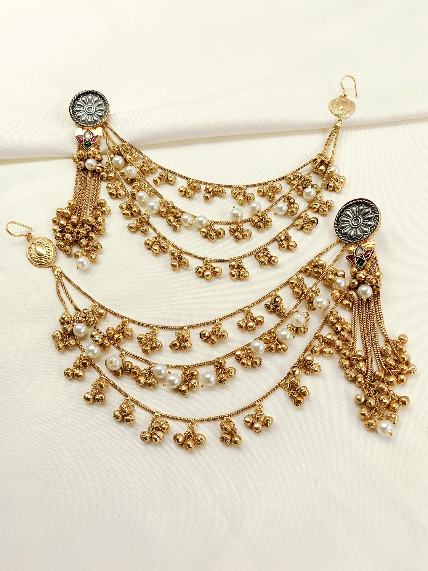 Suchismita Golden Boutique Earrings