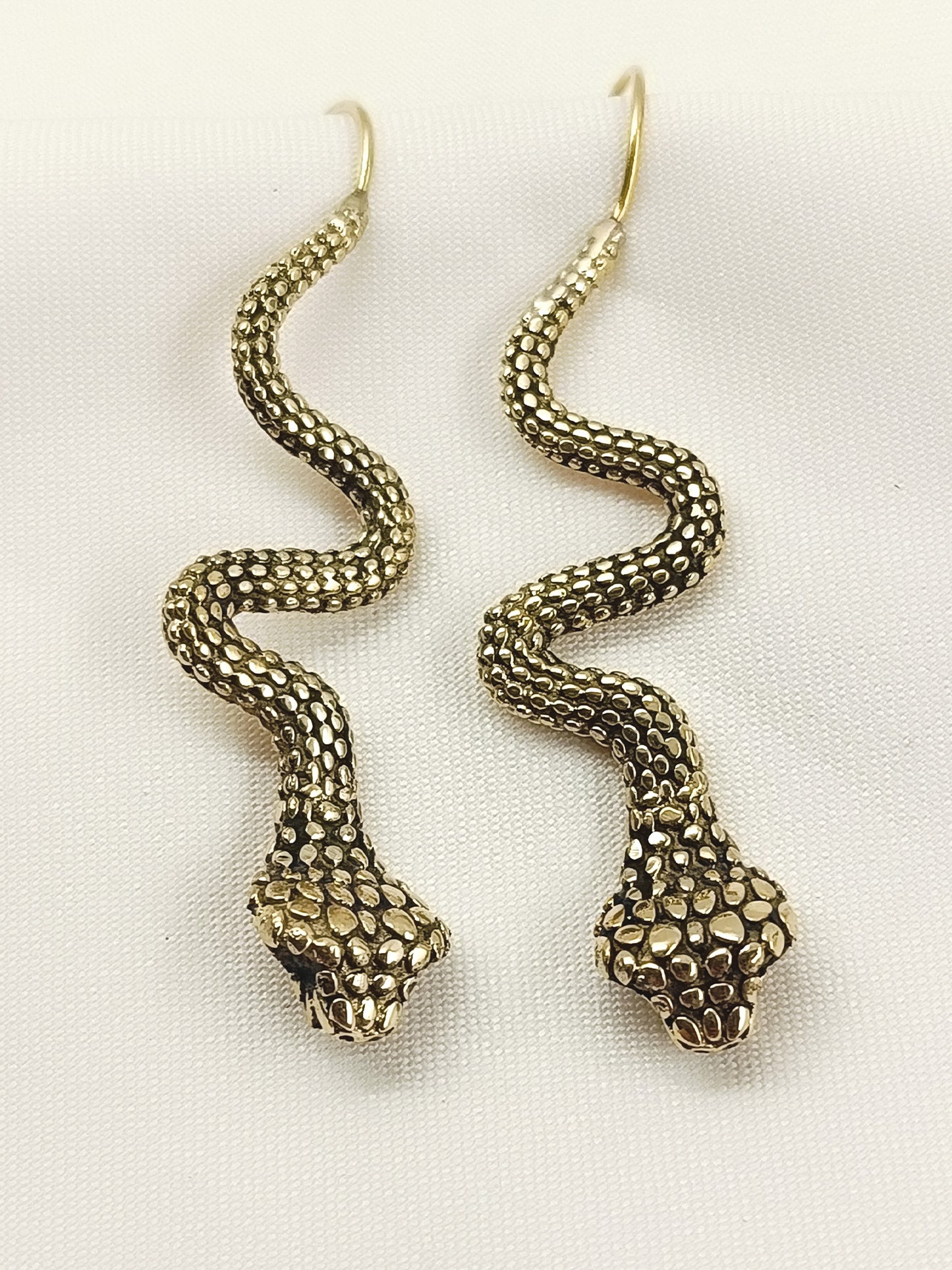 Fahe Golden Men's Earrings