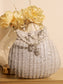 Subhika Silver Potli Bag