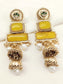 Mandakini Yellow Boutique Earrings