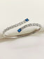 Shabnam Blue American Diamond Bracelet