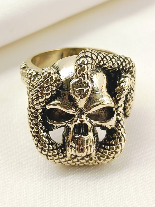Adeine Golden Men's Finger Ring