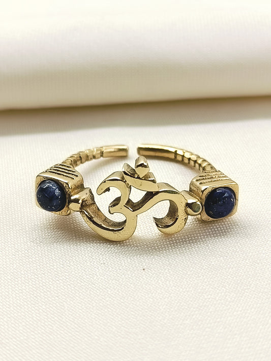 Ishan Blue Men's Finger Ring