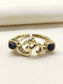 Ishan Blue Men's Finger Ring