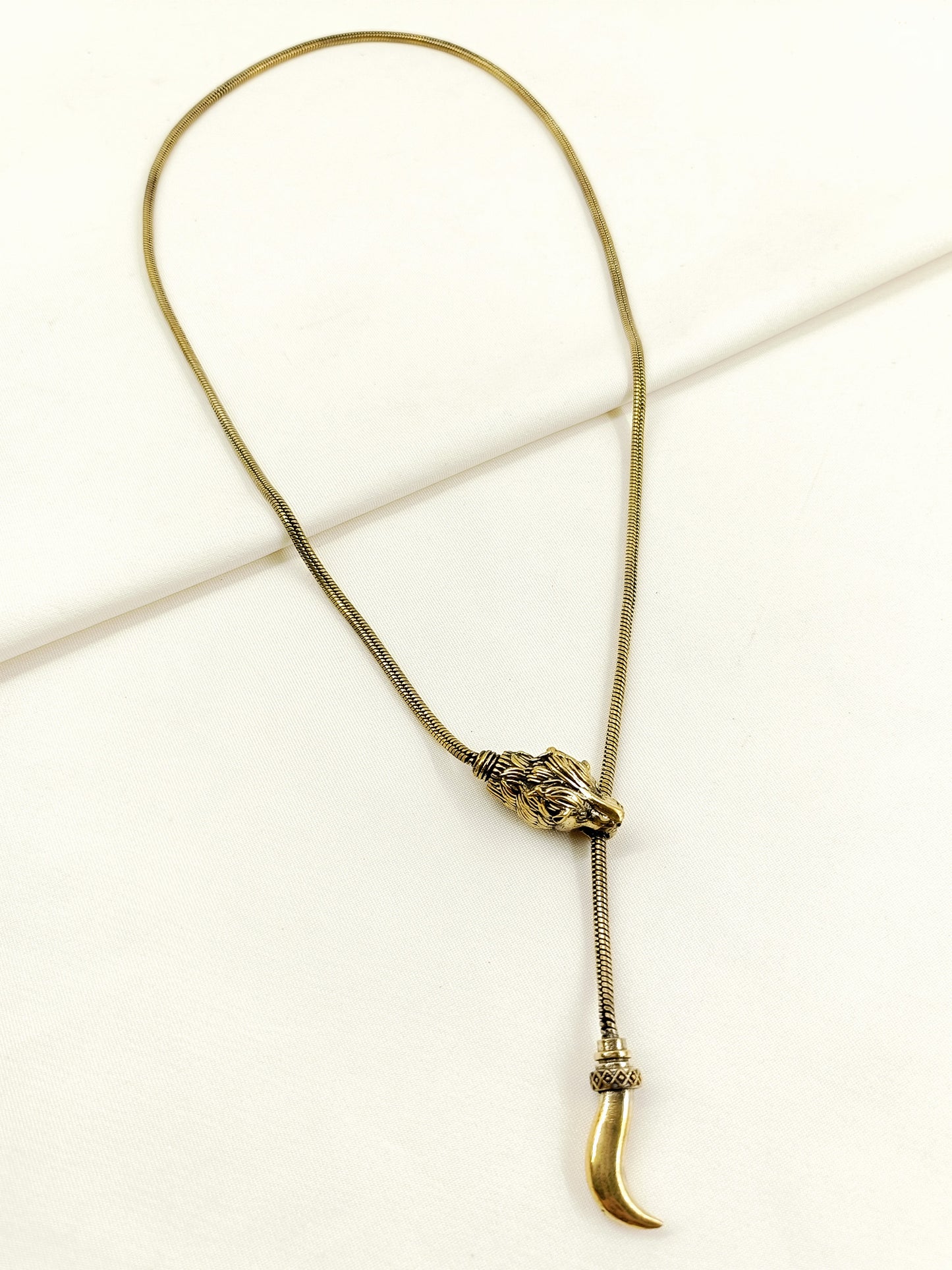 Rishaan Golden Men's Neckpiece