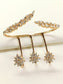 Johanna White American Diamond Palm Bracelet