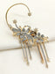 Reha White American Diamond Earrings