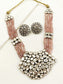 Aaliyah 92.5 Silver Moissonite Necklace Set