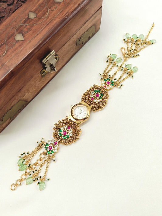 Gatha's Paachi Kundan Watch
