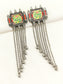 Rose Multi Colour Oxidized Earring
