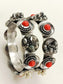 Farzana Coral Oxidized Bangles