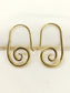 Ravik Golden Men's Earrings