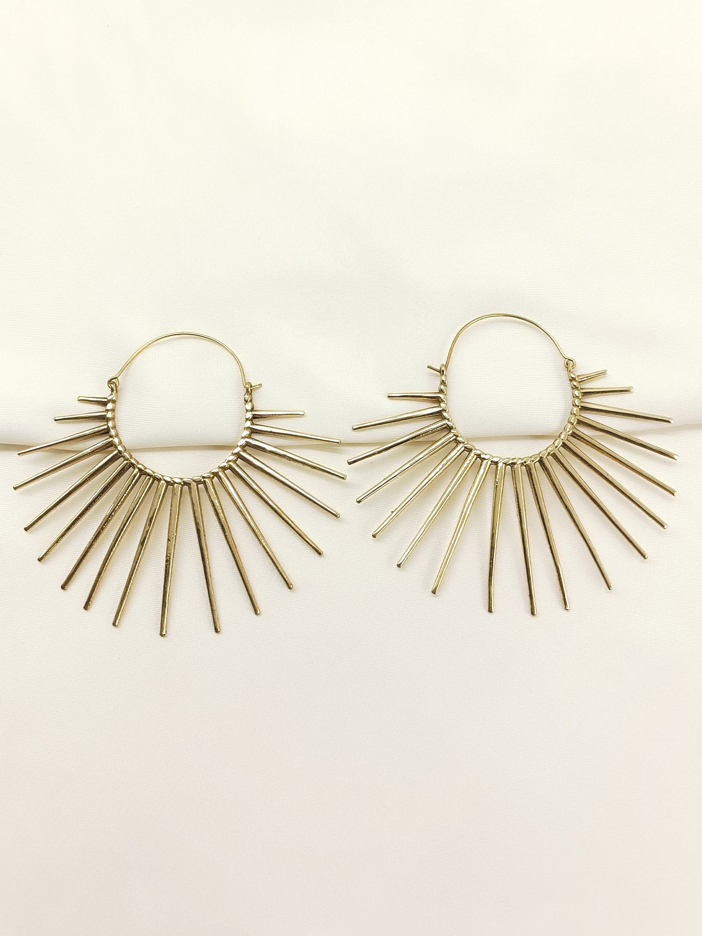 Sahar Golden Men's Earrings