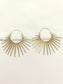 Sahar Golden Men's Earrings