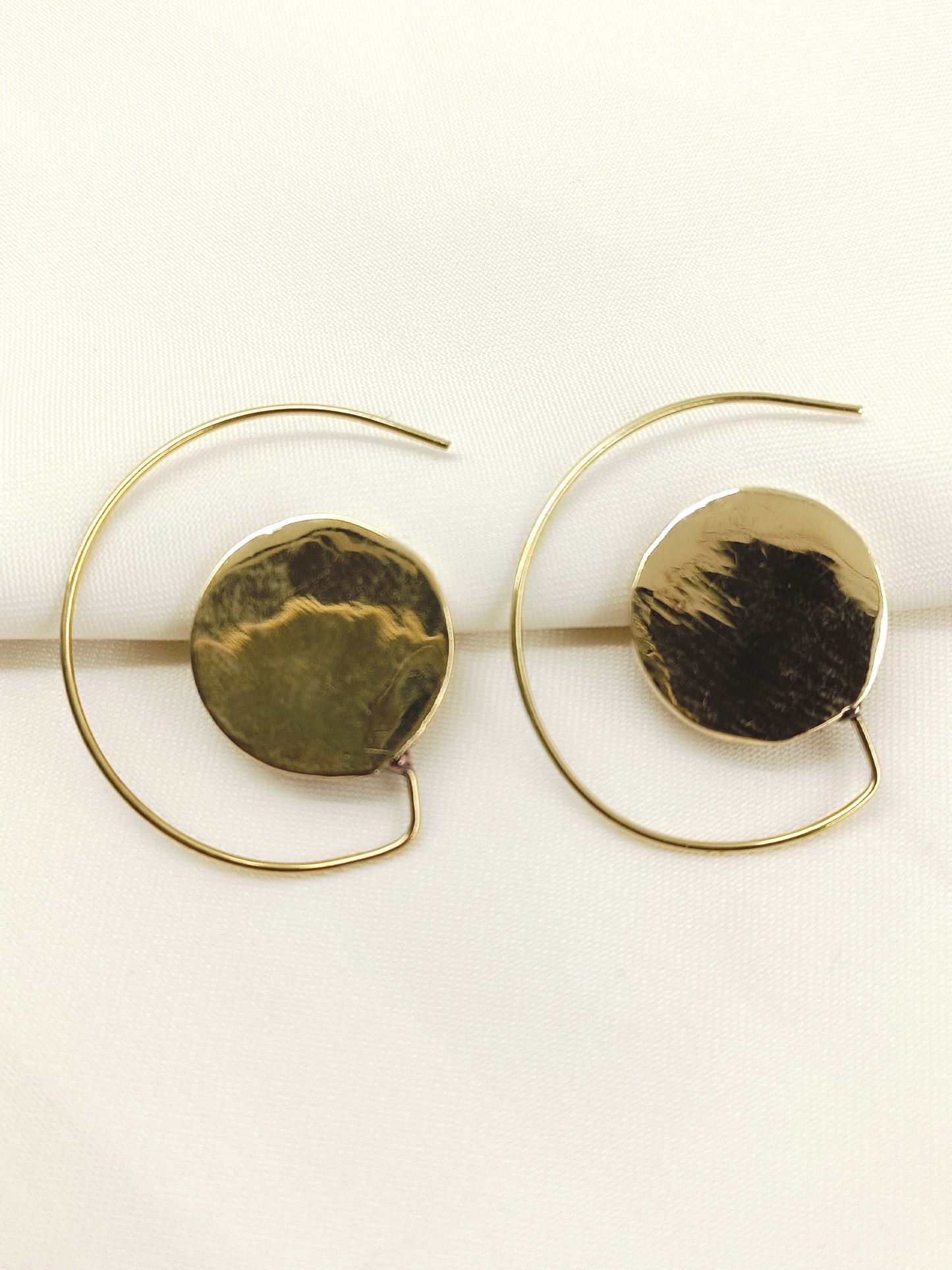 Lilith Golden Men's Earrings