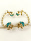 Dia Firozi Kundan Earcuffs
