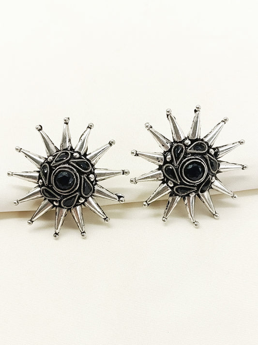 Vimalangi Black Oxidized Tops
