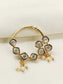 Riffat Small Hoop Kundan Nath
