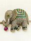 Ronak R&G Elephant Brooch