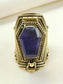 Diyan Purple Men's Finger Ring