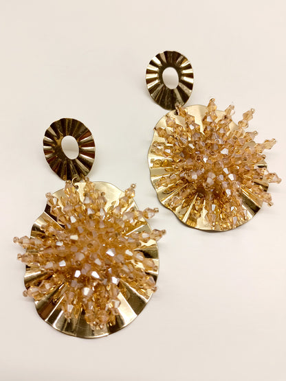 Surbhi Copper Western Earrings