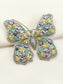 Caterpie Multi Colour Butterfly Brooch