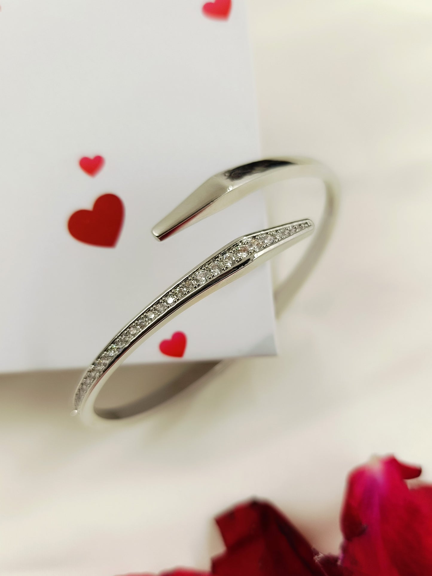 Caroline White American Diamond Bracelet