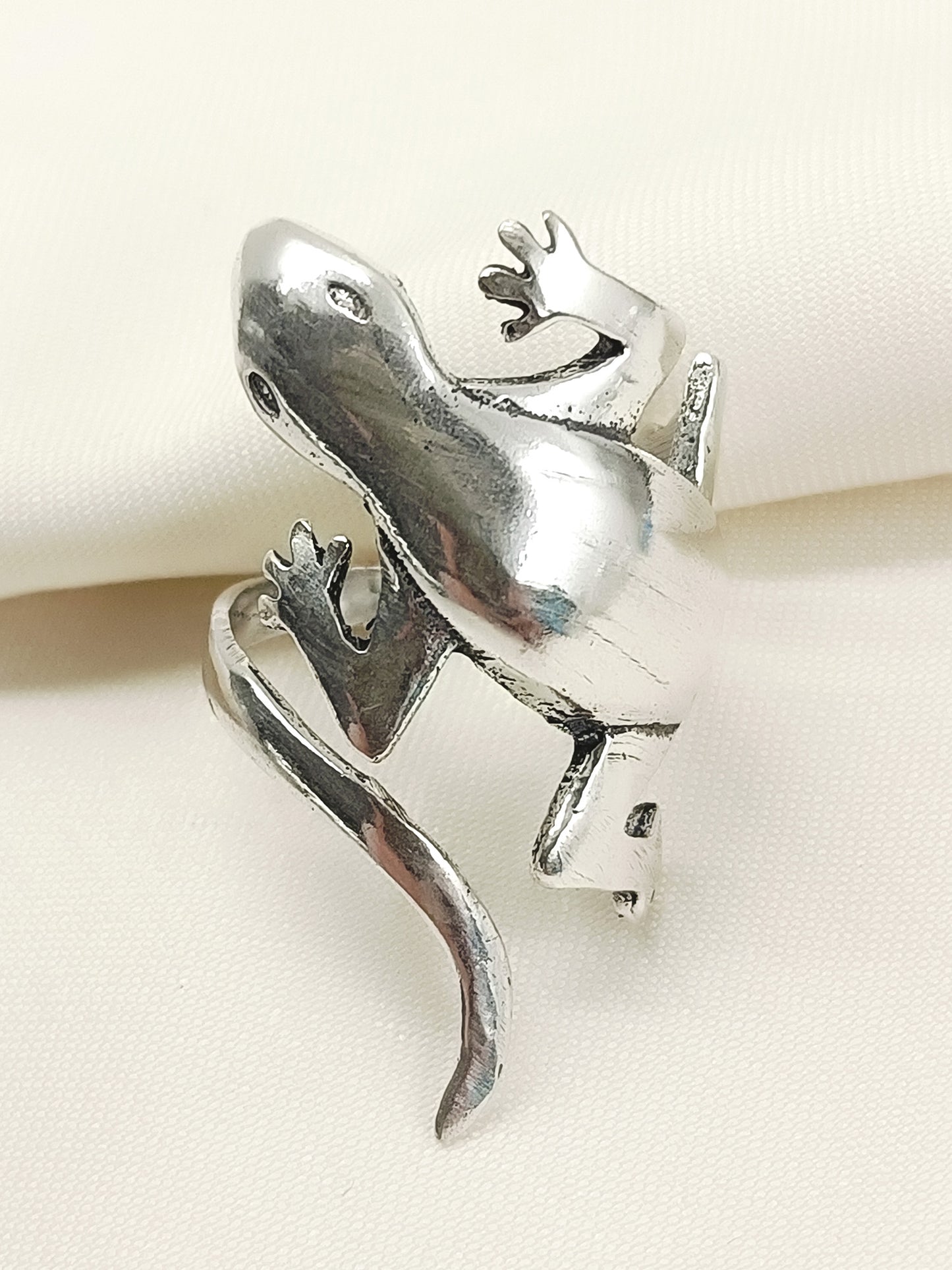 Noemie Silver Men's Finger Ring