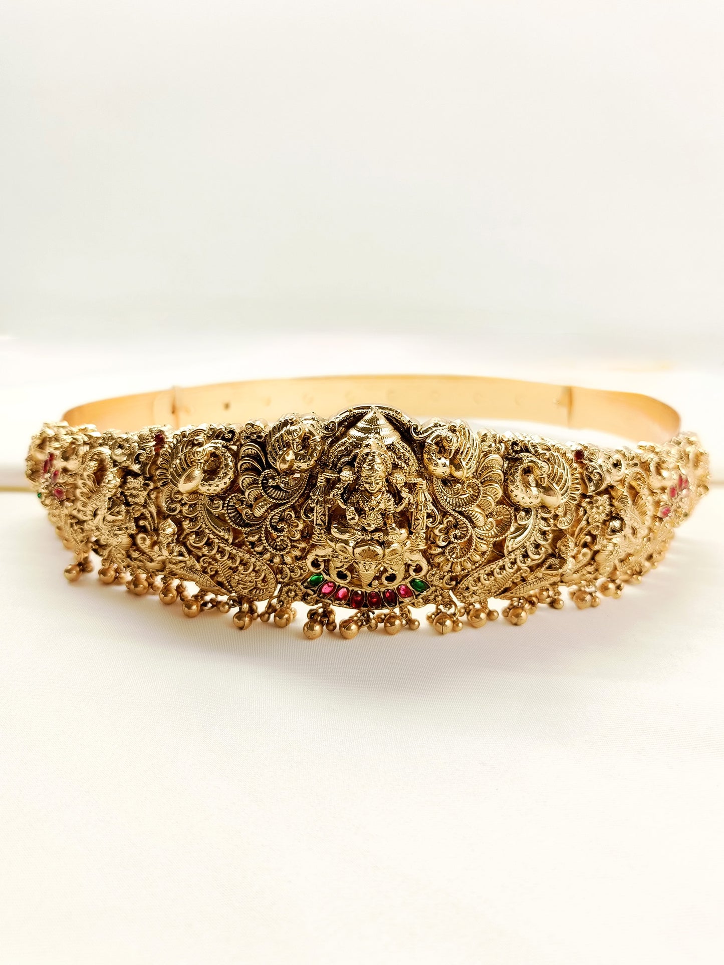 Daliha Plain Antique Waist Belt/kamar Bandh