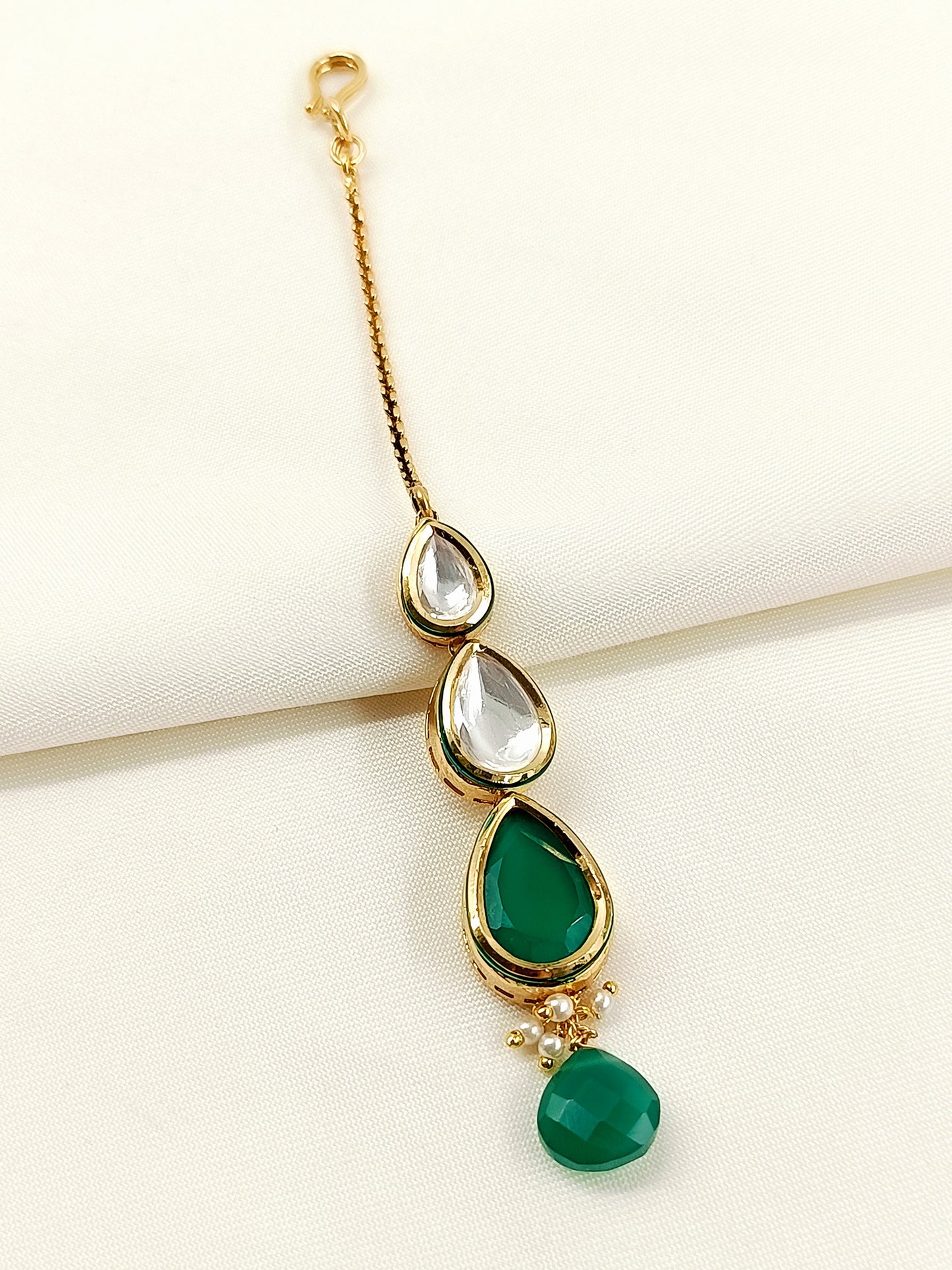 Sophia Green Kundan Teeka