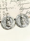 Nishad Silver Tribal Men's Earring