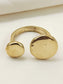 Neha Golden Western Finger Ring