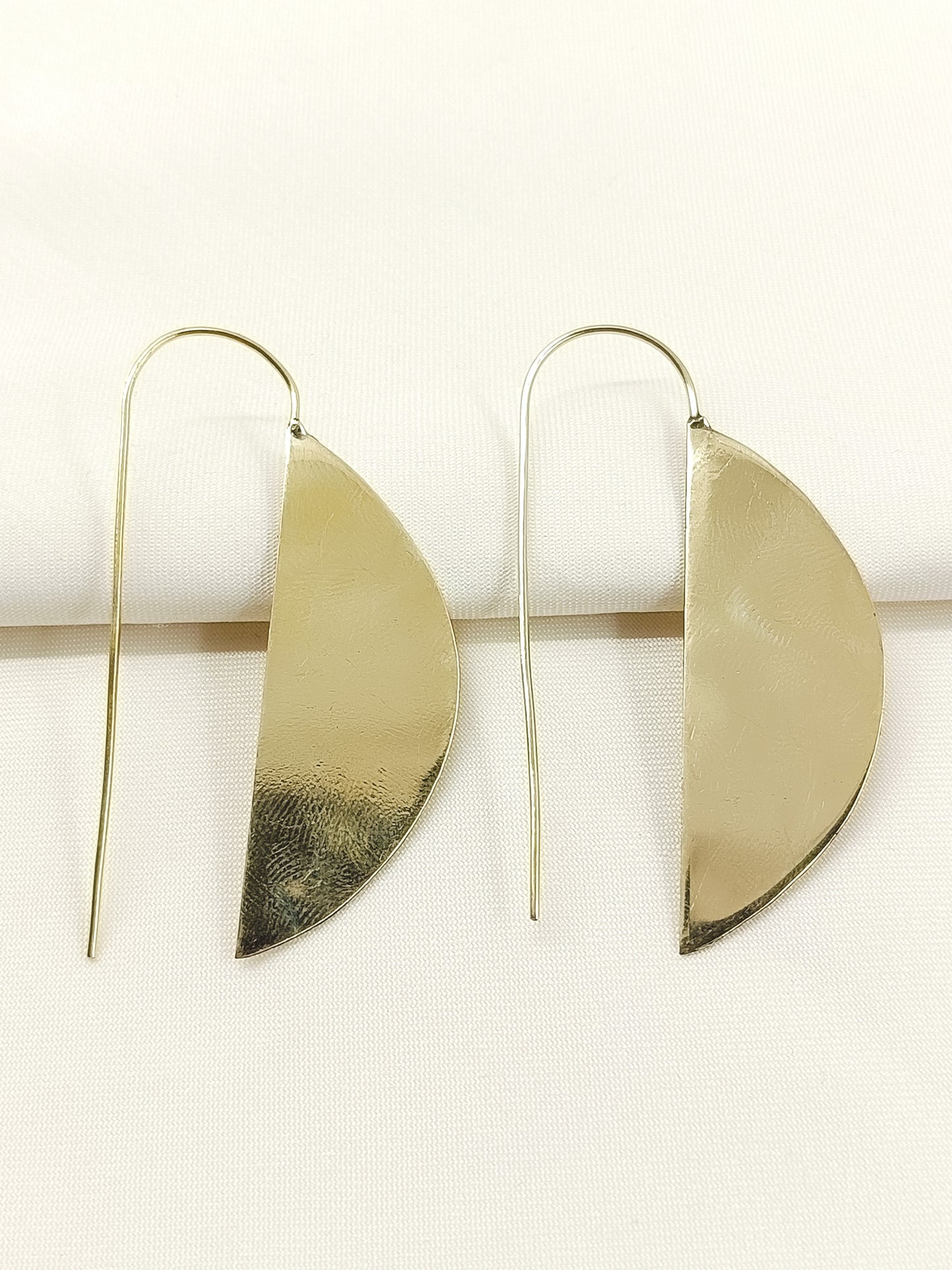 Zora Golden Men's Earrings