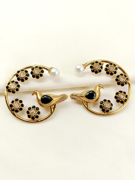 Sri Black Boutique Earring