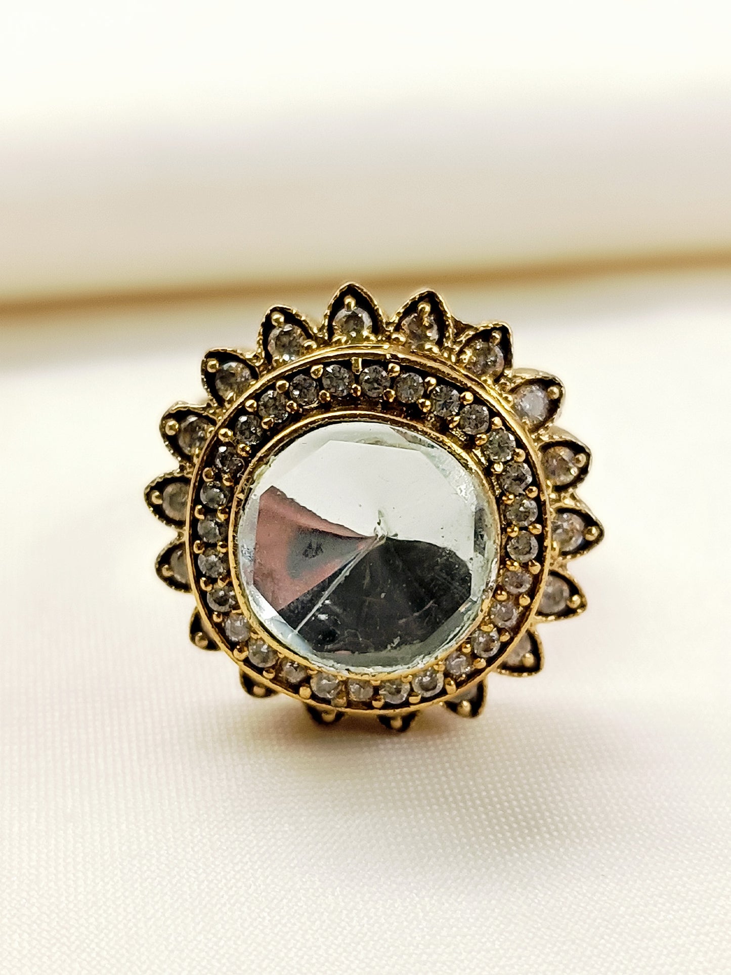 Mudit Kundan Men's Finger Ring