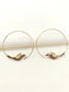 Anugya Golden Men's Earrings