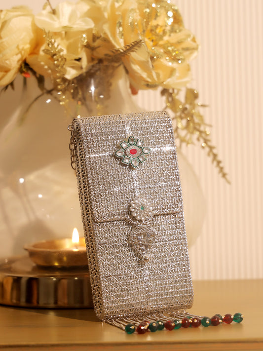 Nora Silver Mobile Pouch