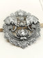 Sharad Grey Elephant Men's Brooch