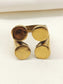 San Golden Men's Finger Ring