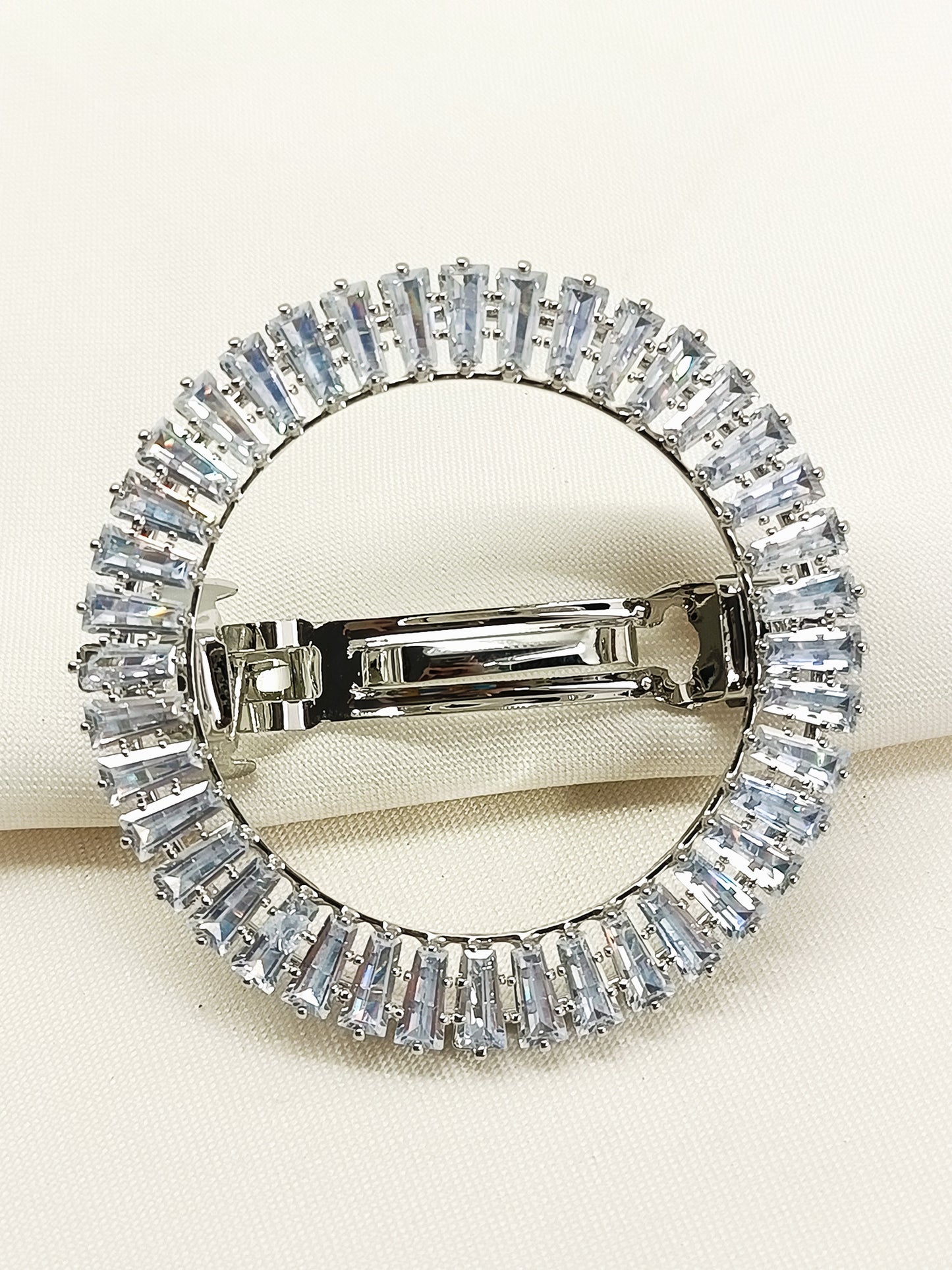Sahiya Silver Hair Clip