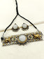 Rinkal Multi Colour Oxidized Choker Set