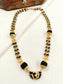 Upkaar Golden Men's Rudraksha Mala with Om Pendant