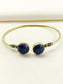 Rushil Navy Blue Men's Bracelet